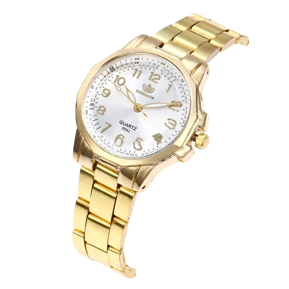 Elegant Women’s Watch – Luxury Stainless Steel Japan Movement Wristwatch