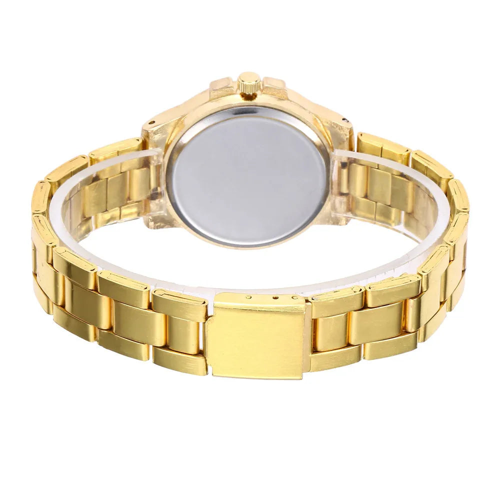Elegant Women’s Watch – Luxury Stainless Steel Japan Movement Wristwatch