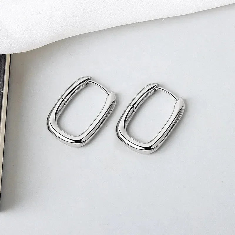 925 Sterling Silver Earrings – Hypoallergenic Minimalist Women’s Jewelry