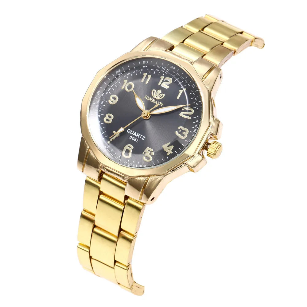 Elegant Women’s Watch – Luxury Stainless Steel Japan Movement Wristwatch