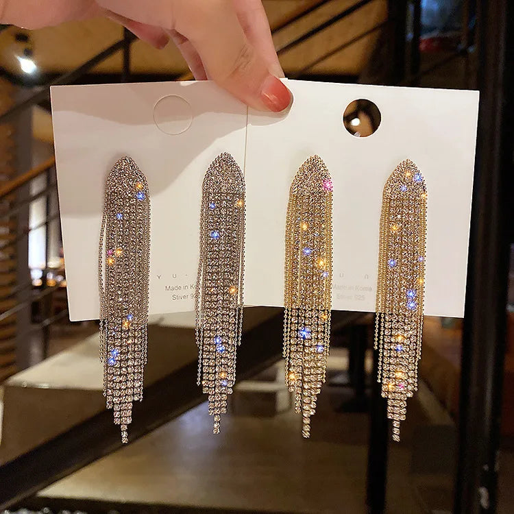 Zircon Snowflake Stud Earrings – Elegant Women’s Wedding Jewelry
