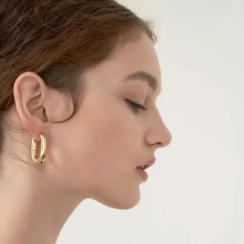 925 Sterling Silver Earrings – Hypoallergenic Minimalist Women’s Jewelry