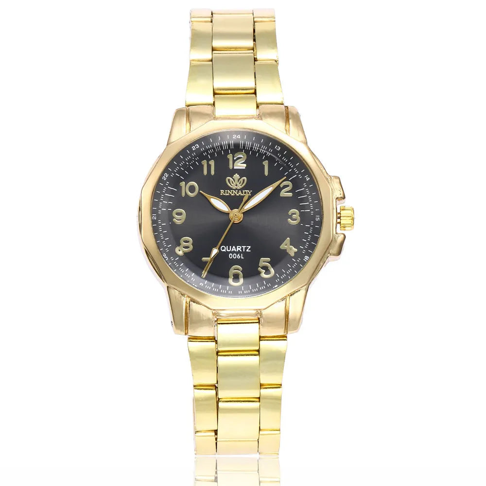 Elegant Women’s Watch – Luxury Stainless Steel Japan Movement Wristwatch