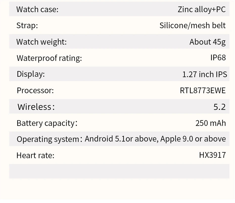 LIGE Women’s Smartwatch – 1.27” AMOLED HD Screen Bluetooth Call Watch
