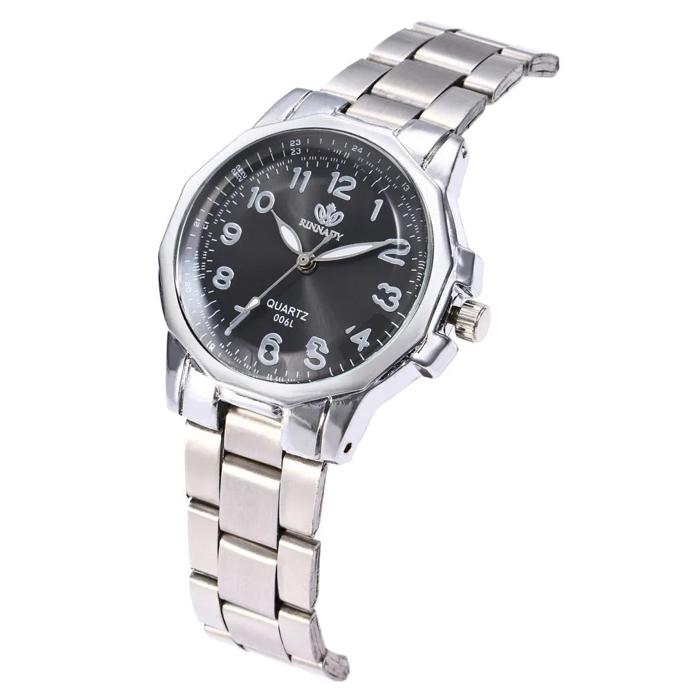 Elegant Women’s Watch – Luxury Stainless Steel Japan Movement Wristwatch