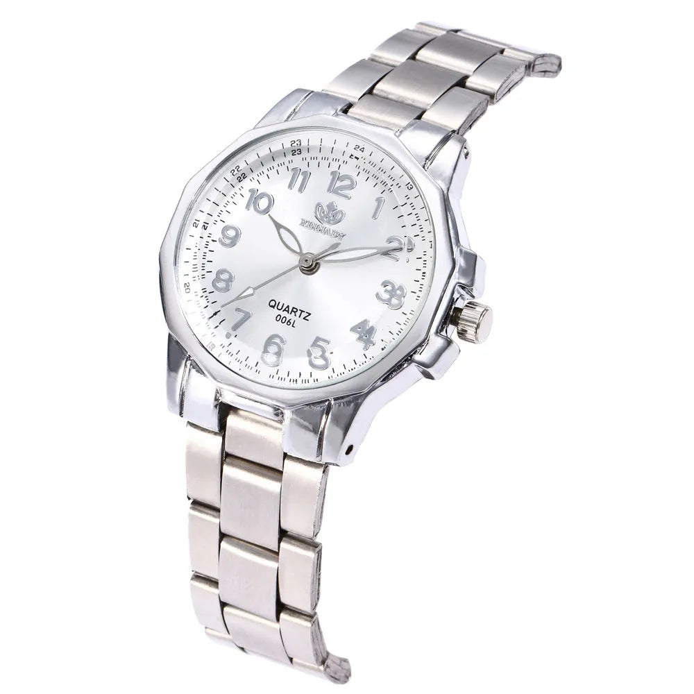 Elegant Women’s Watch – Luxury Stainless Steel Japan Movement Wristwatch