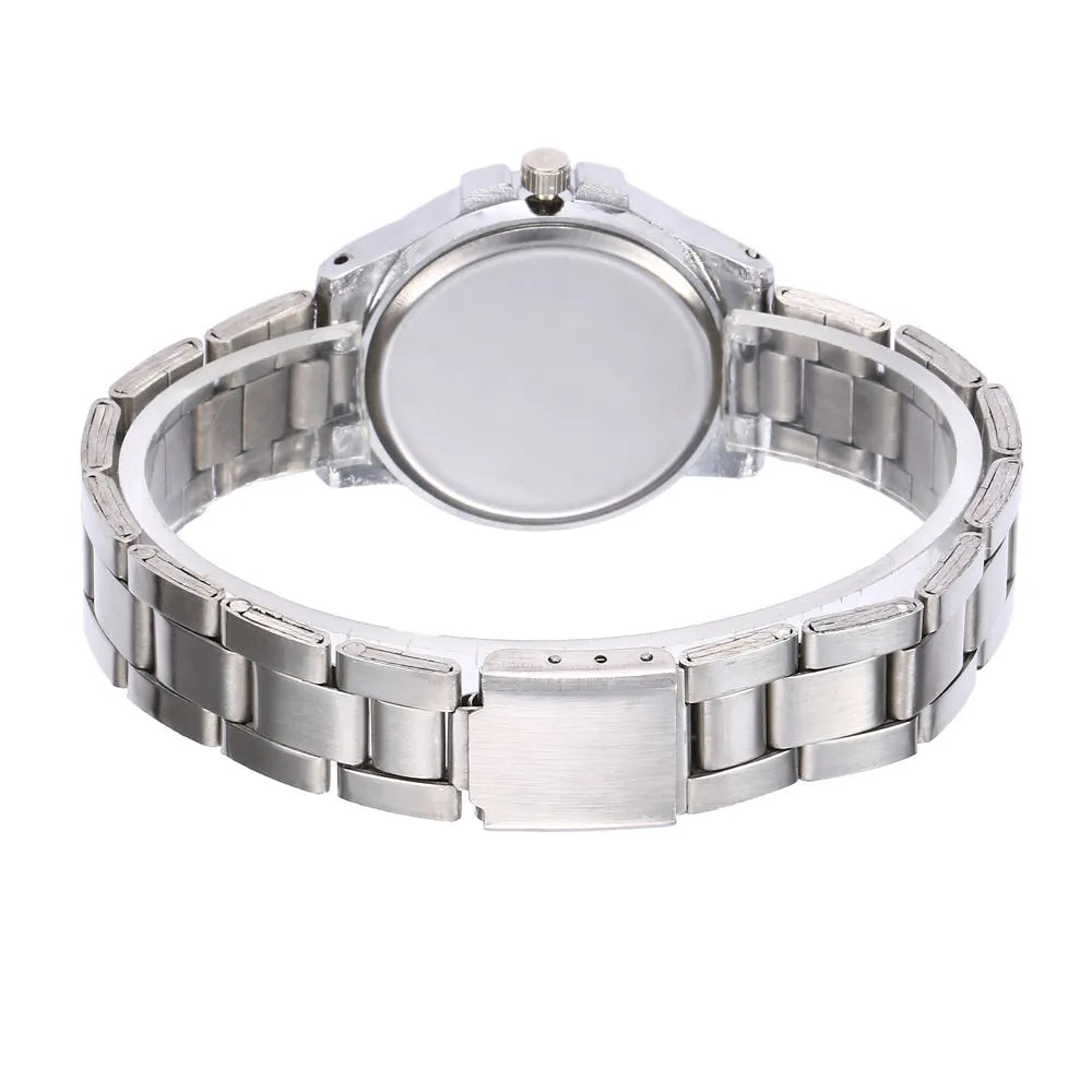 Elegant Women’s Watch – Luxury Stainless Steel Japan Movement Wristwatch