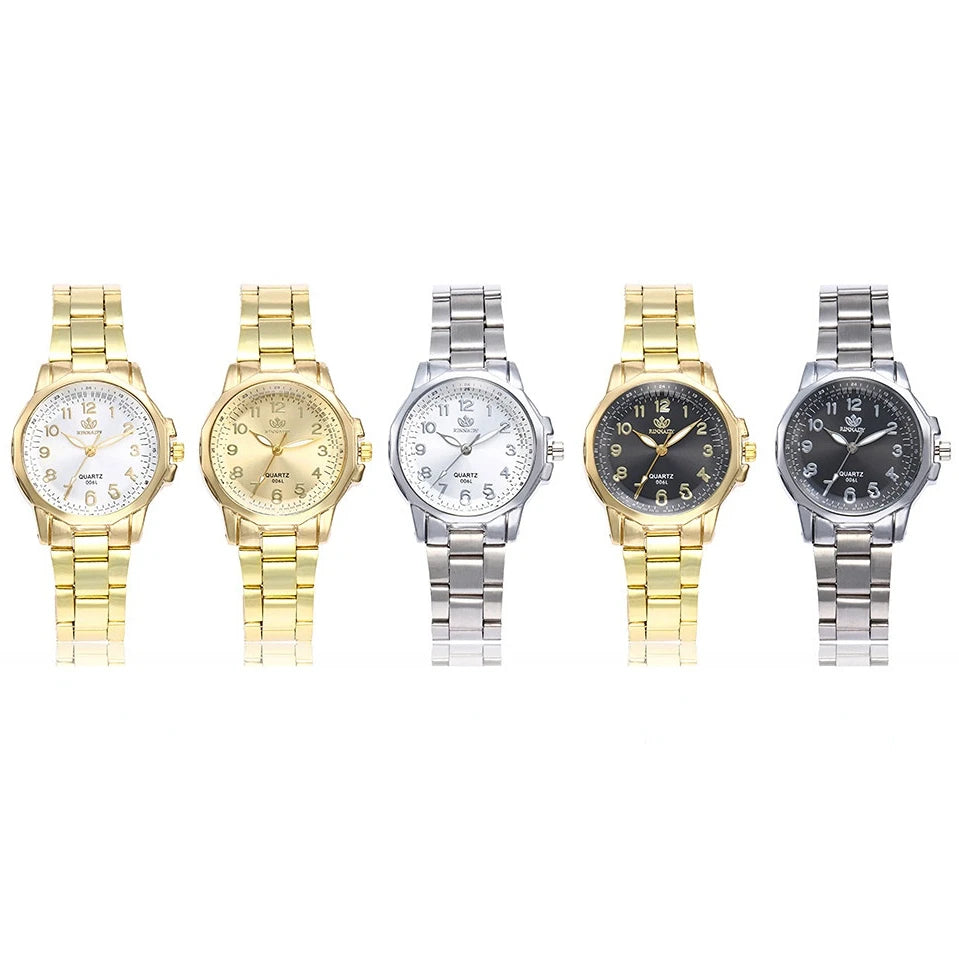 Elegant Women’s Watch – Luxury Stainless Steel Japan Movement Wristwatch