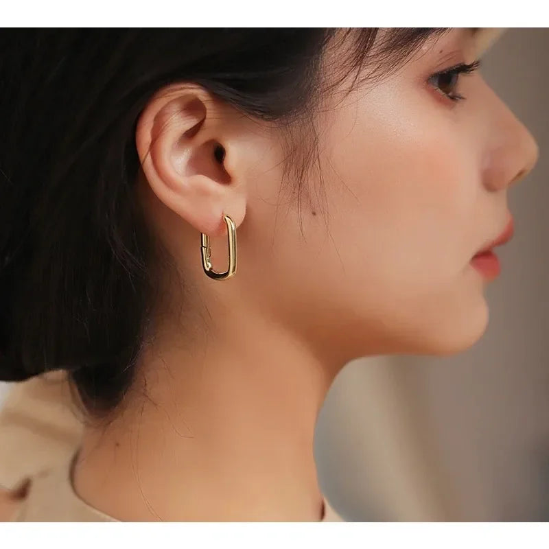 925 Sterling Silver Earrings – Hypoallergenic Minimalist Women’s Jewelry