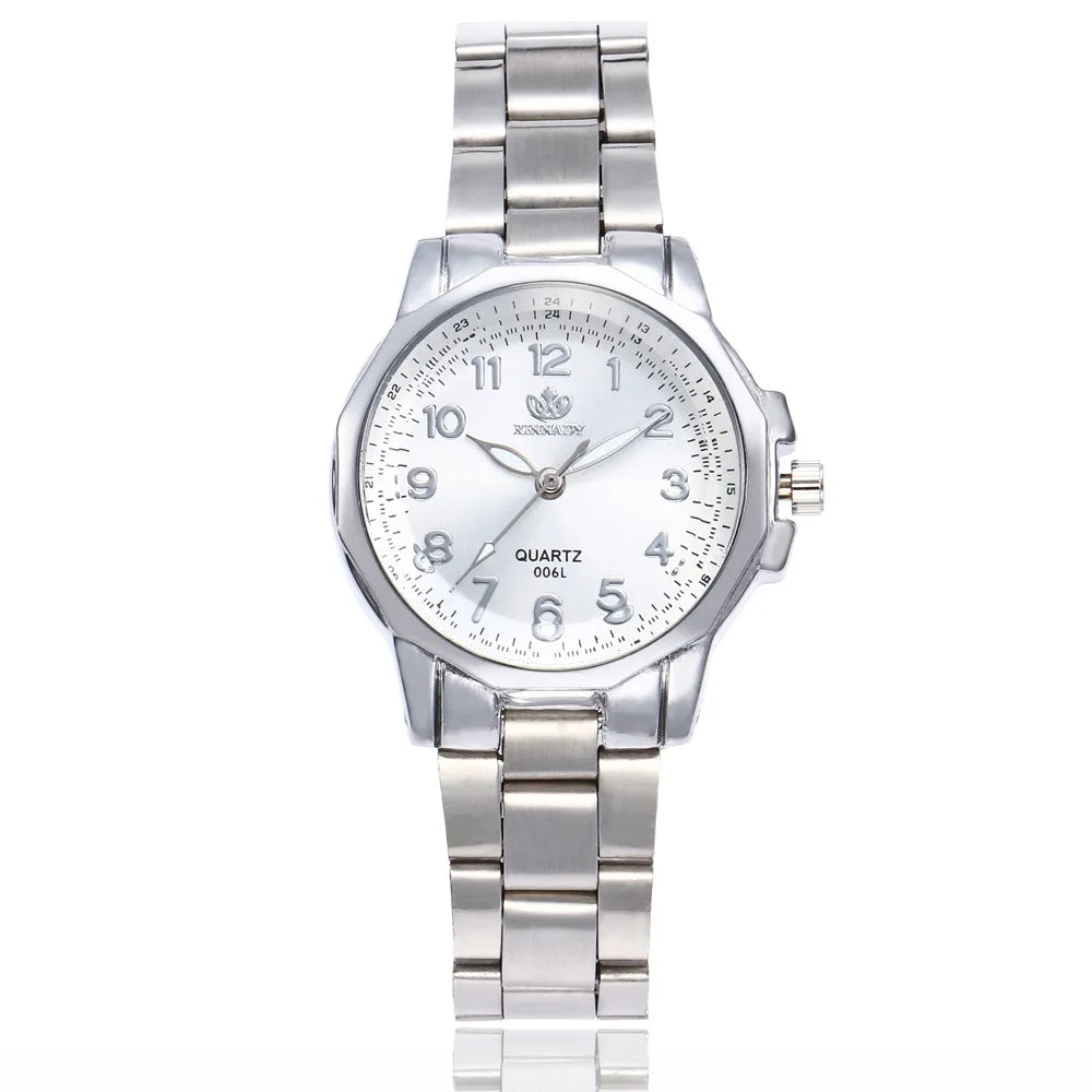 Elegant Women’s Watch – Luxury Stainless Steel Japan Movement Wristwatch