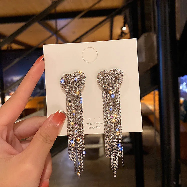 Zircon Snowflake Stud Earrings – Elegant Women’s Wedding Jewelry