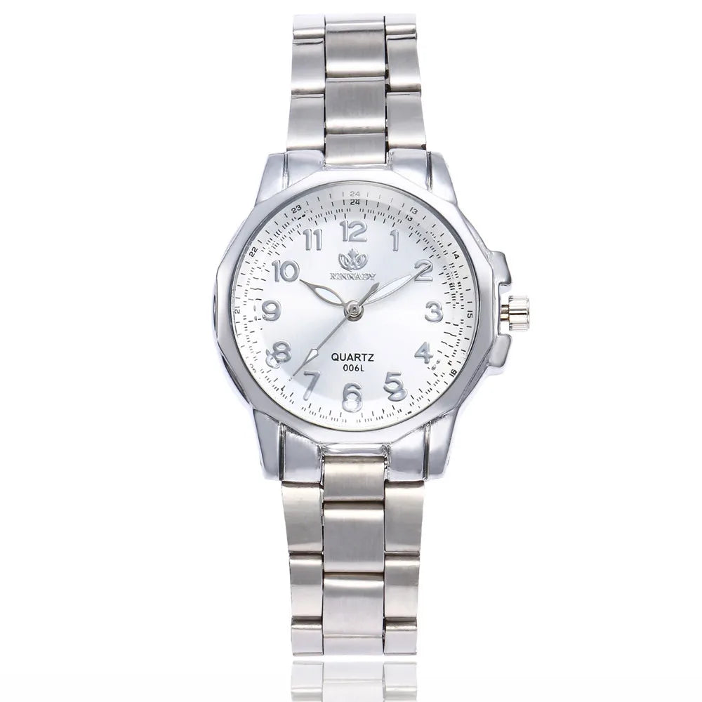 Elegant Women’s Watch – Luxury Stainless Steel Japan Movement Wristwatch